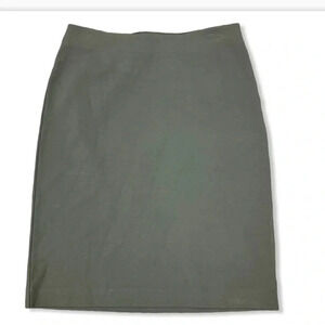 Eileen Fisher Pencil SkirtGreen Career Size MP